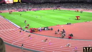 Olympics 2012 London Womens 400m Final Sanya Richards Ross Gold Medal [upl. by Nyroc]