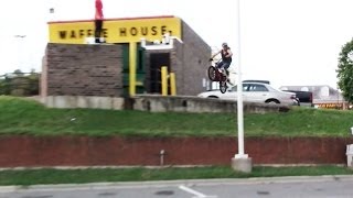 Brian Beal  Gap attempt BMX crash [upl. by Roman]