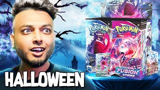 Best ALT Arts Pulled in Fusion Strike Halloween Booster Box EVER [upl. by Intyre692]