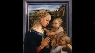 Fra Filippo Lippi Madonna and Child with two Angels [upl. by Acira]