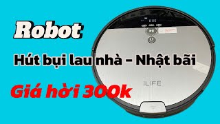 Mua được em robot hút bụi Nhật bãi ILiFE V8s 300k [upl. by Enileuqcaj979]