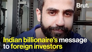 Indian billionaires message to foreign investors [upl. by Kriste]