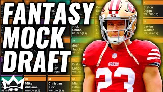 2024 Fantasy Football Mock Draft  12 Team  PPR Pick 1 [upl. by Thamos]