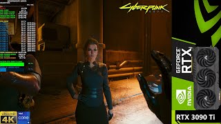 Cyberpunk 2077 Digital Foundry Ray Traced Optimized Settings  RTX 3090 Ti  i9 12900K 53GHz [upl. by God]