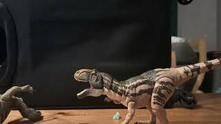 Metriacanthosaurus hunting Iguanodon [upl. by Horlacher]