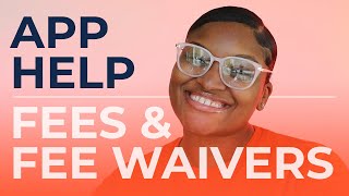 Illinois Application Help Fees amp Fee Waivers [upl. by Novahc]