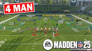 The Best Defense In Madden 25  4 Man Blitz [upl. by Sheline]