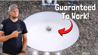 How To Unclog a Sink The RIGHT Way Without Spending a Dime [upl. by Graces]