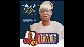 ADEBO Ebenezer OLUWOLE Aged 68 Years [upl. by Tap]