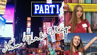 NYC Vlog Part 1🗽❤️ Auslandsjahr USA 1819 [upl. by Ahsaekal959]