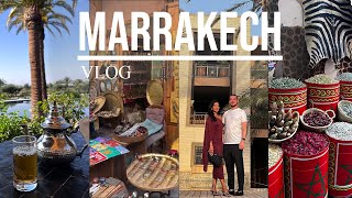 A week in Marrakech  Things to do when visiting Morocco Exploring eating golfing amp more Vlog [upl. by Rramahs337]