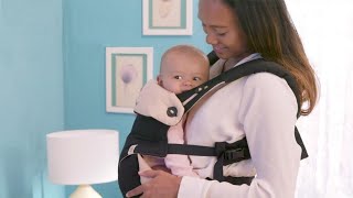 How to wear your baby in an Ergobaby 360 baby carrier [upl. by Yelda]