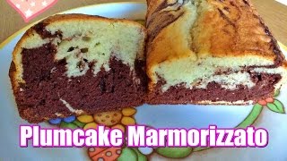 PLUMCAKE MARMORIZZATO SOFFICISSIMO [upl. by Tegdig]