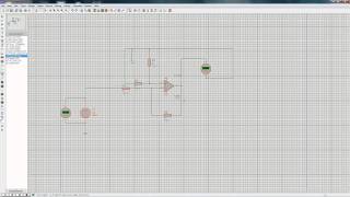 Simulación de un circuito con amplificador operacional Proteus [upl. by Loss949]