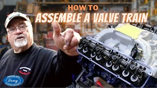 How to Assemble a Valve Train  Tinkering with Tony  Motorhead Sweethearts [upl. by Arbmahs49]