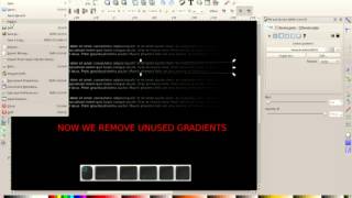 inkscape remove unused gradients amp set document size [upl. by Hanonew]