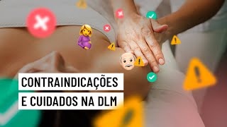 Contraindicações e cuidados na drenagem linfática manual⚠ [upl. by Revlys490]