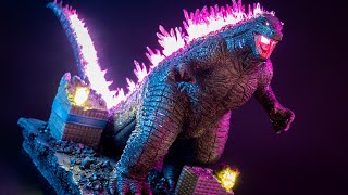 How to Make Godzilla Atomic Breath Diorama  Godzilla x Kong The New Empire [upl. by Ramiah157]