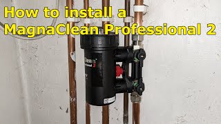 How To Install An Adey MagnaClean Professional 2 [upl. by Bartley]