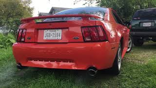 2004 Mustang GT Borla ATAK exhaust [upl. by Ulah192]