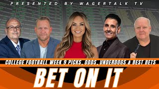 Bet On It  College Football Week 9 Picks and Predictions Vegas Odds Barking Dogs and Best Bets [upl. by Alieka]