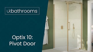 Optix 10 Pivot Door [upl. by Nenerb]