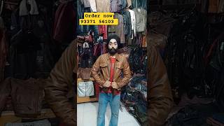 100 Original Leather jacket Leather Jacket in Retail amp wholesale [upl. by Chatterjee]