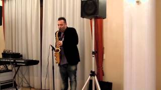 You Make Me Feel Brand New Sax version live By Sandro Scuoppo facebook fanclub [upl. by Mareah558]