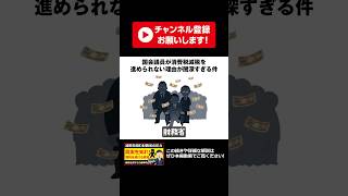 消費税減税を政治家が減給しづらい理由 財務省 減税 国民民主党 [upl. by Tiebold]