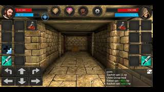 Moonshades a dungeon crawler Gamplay and solution to lever puzzle [upl. by Wun167]