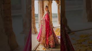 Beautiful bridal dress 2024 ayezakhan wedding fashiondesign latastdress fashion dress [upl. by Ydisac]