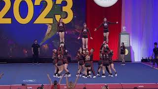 Flames Cheerleading  Rivals in Finals at The Cheerleading Worlds 2023 [upl. by Sarid]