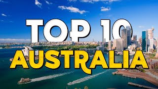 ✈️ TOP 10 Australia ⭐️ Que Ver y Hacer en Australia [upl. by Suirtimed54]