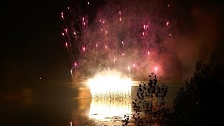 Winzerfest Bingen 2018 Feuerwerk Brückenfest [upl. by Etnomed]