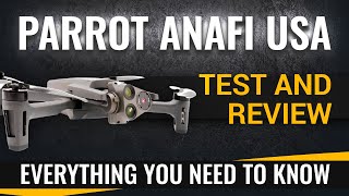 Parrot ANAFI USA Comprehensive Review and test [upl. by Celestia]