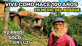 AISLADO CON 92 AÑOS EN UNA ALDEA SIN CARRETERA NI ELECTRICIDAD [upl. by Ahtnammas]