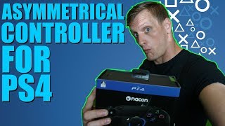 Nacon Revolution Pro Controller Review  Asymmetrical PS4 Controller [upl. by Nylarahs414]