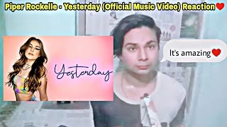 Piper Rockelle  Yesterday Official Music Video Reaction Emotional [upl. by Hsac72]