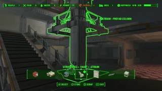 Fallout 4 Building your own vault Part 4 Hydroponics and Overseer [upl. by Ydnyl959]