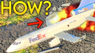 How I Made Real Plane Crashes Recreated in Lego PART 3 TU154 TUTORIAL [upl. by Nordna]