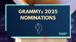 Объявление номинантов на Грэмми2025  GRAMMYs 2025 Nominees [upl. by Safire]