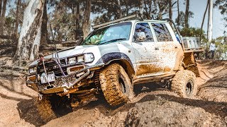 4WD 80 Series Meet Sams Chopped 80 Broke  Toolangi 2019  Livin 4x4 [upl. by Davon559]