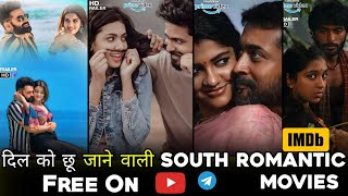 South Indian Romantic Love Story Movies List In Hindi  Sad Love Story In 2024  Review Reaction [upl. by Ariat]