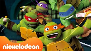 Les Tortues Ninja  2 heures des MEILLEURS moments des Tortues Ninja   Nickelodeon France [upl. by Boylston]