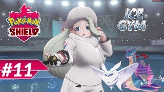 MELAWAN ICE GYM LEADER MELONY Pokemon Shield EP11 [upl. by Airotkciv]