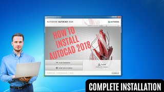 How To Install Autocad 2018  Autocad Kaise Install Kare  BMTechnologyChannel [upl. by Mickelson618]