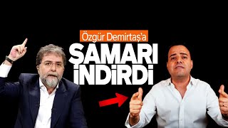 Ã–ZGÃœR DEMÄ°RTAÅ FENA PATLADI AHMET HAKAN ÅAMARI YAPIÅTIRDI SESLÄ° MAKALE [upl. by Aciras]