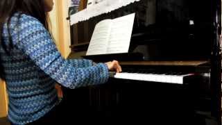 A2 Andante by JH Fiocco Grade 5 piano 20112012 [upl. by Nwahc]