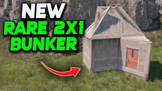 NEW RARE 2x1 BUNKER In Rust 2024  Rust Building Tutorial [upl. by Adamis]