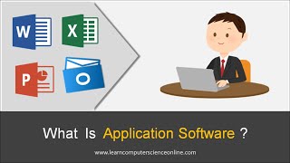 What Is Application Software   Computer Organization And Architecture [upl. by Ballinger28]